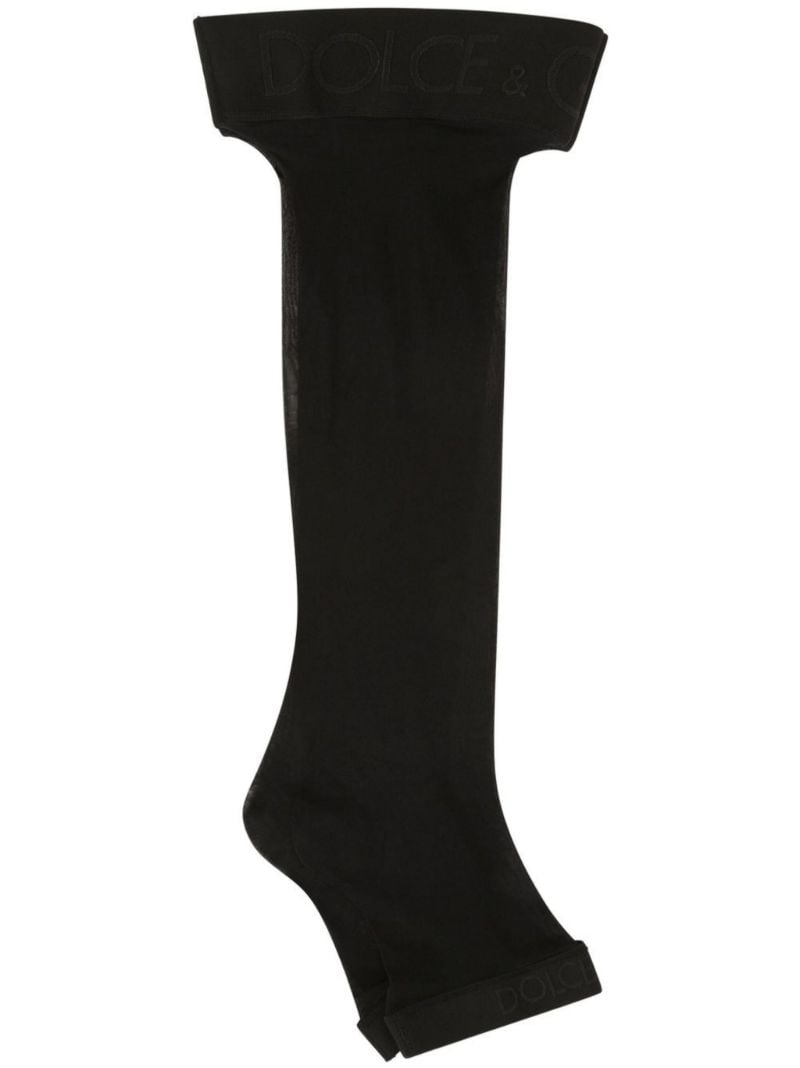 Black Hold-up Stockings