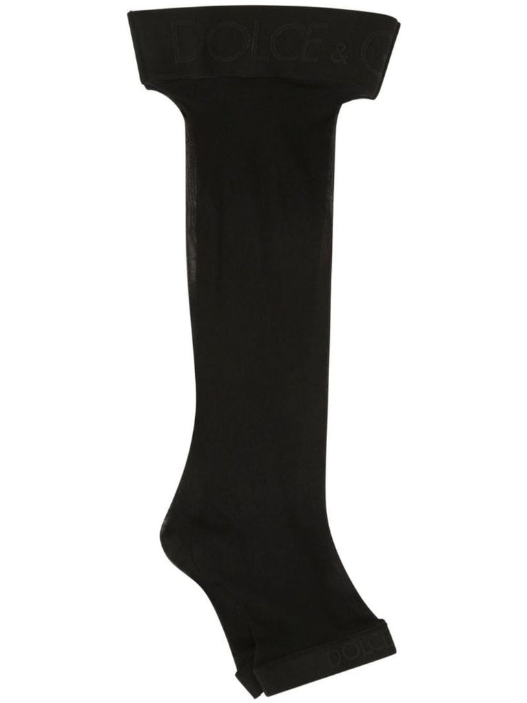 Black Hold-up Stockings