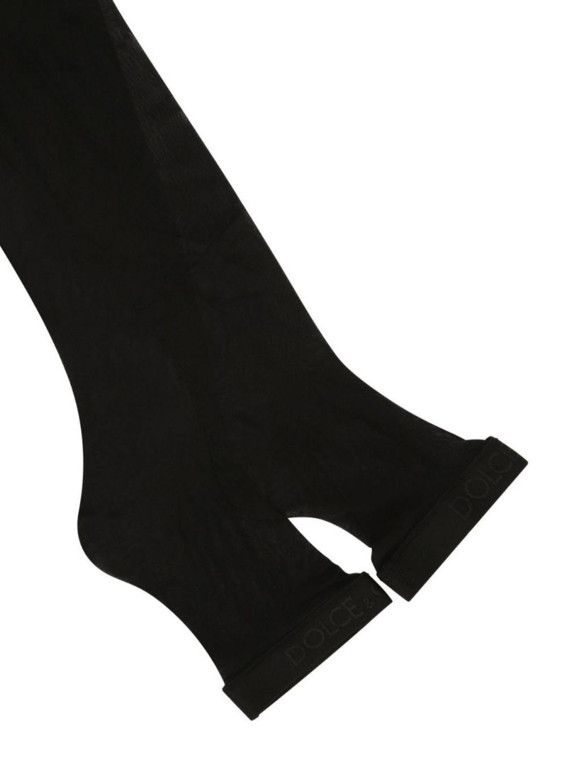Black Hold-up Stockings