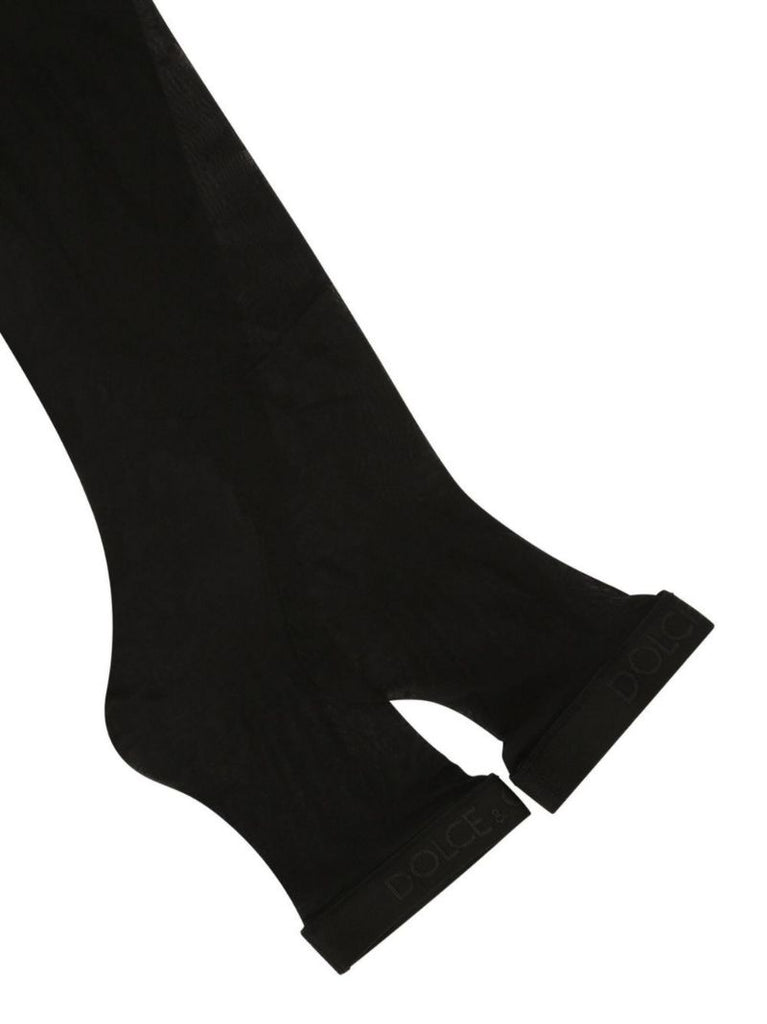 Black Hold-up Stockings