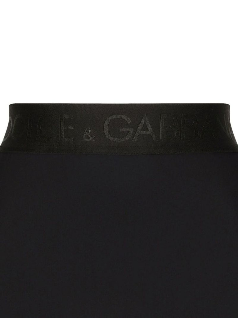 Black High-waisted Briefs