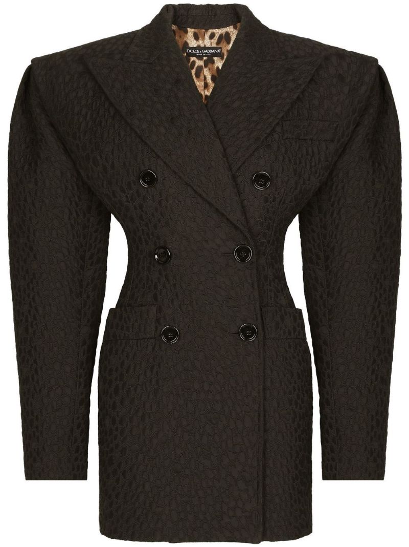 Black Structured CloquÃ_x0083_Â© Jacket