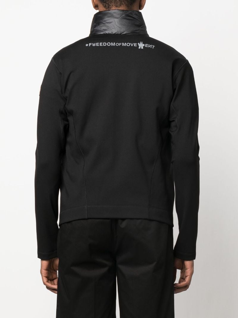 Black High-neck Padded Jacket