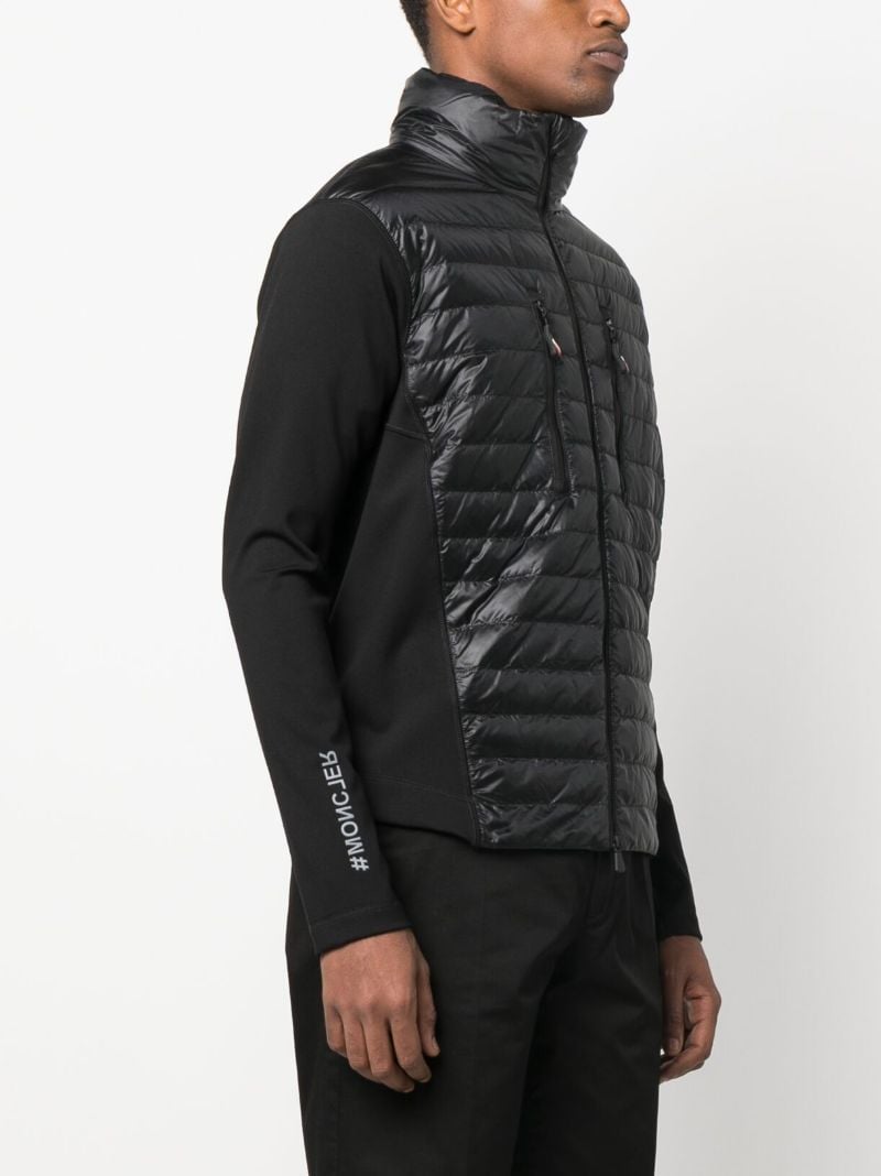 Black High-neck Padded Jacket
