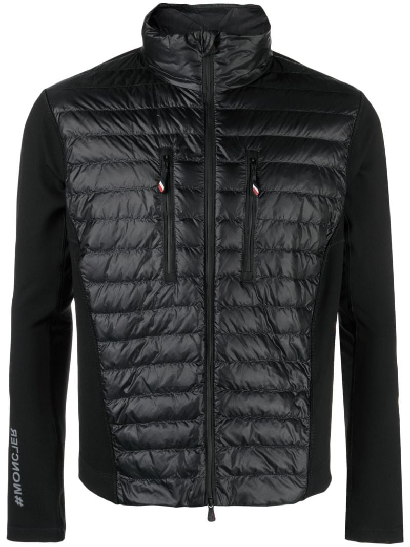 Black High-neck Padded Jacket
