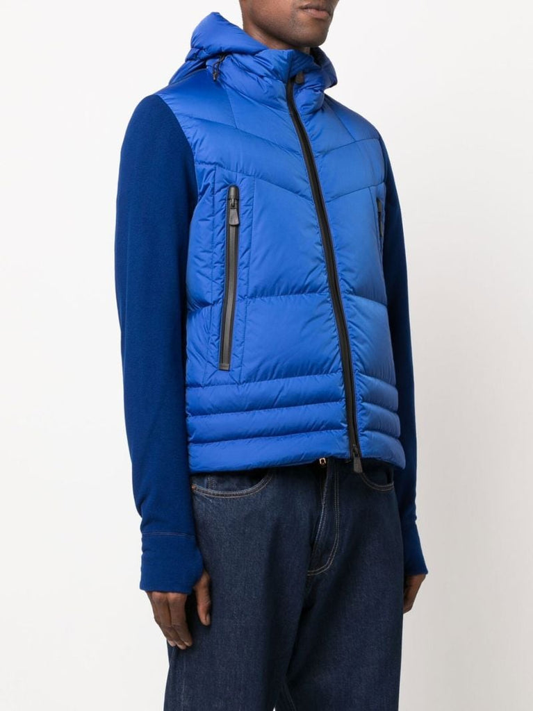 Blue Zip-up Padded Jacket