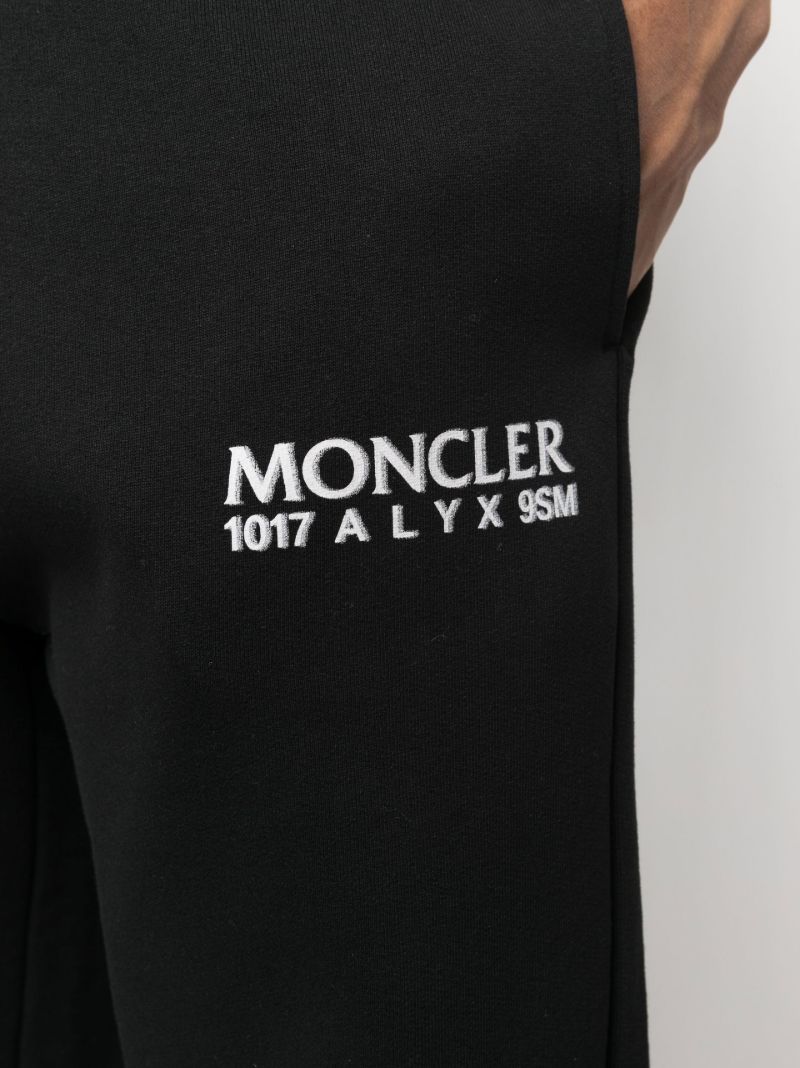 X 1017 Alyx 9sm Black Logo Print Track Pants