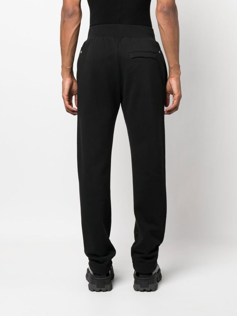 X 1017 Alyx 9sm Black Logo Print Track Pants