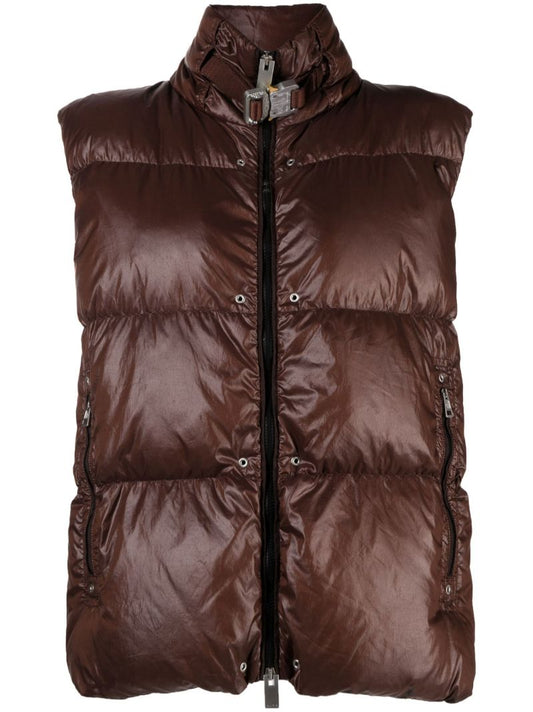 X 1017 Alyx 9sm Brown Islot Puffer Gilet
