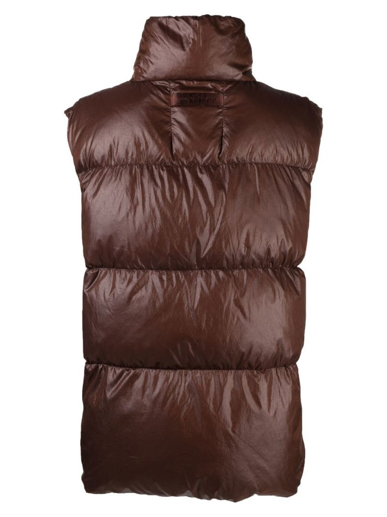 X 1017 Alyx 9sm Brown Islot Puffer Gilet