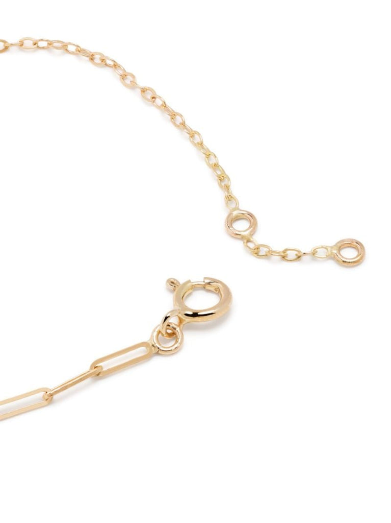 18k Yellow Gold Solitaire Emerald Bracelet