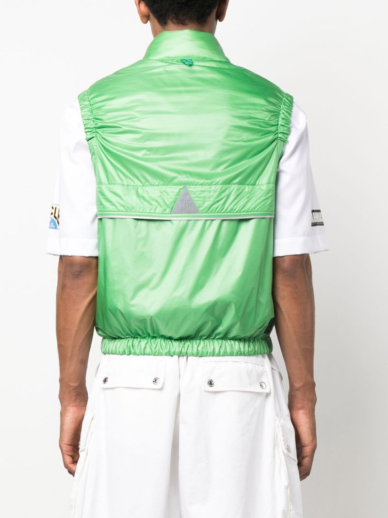 Green Ollon Down Gilet