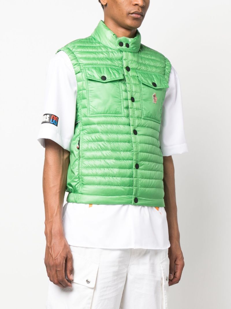 Green Ollon Down Gilet