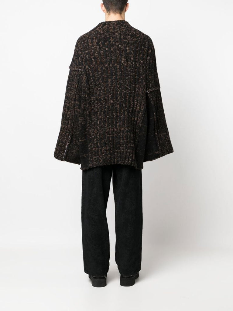 Brown Chunky Knit Sweater