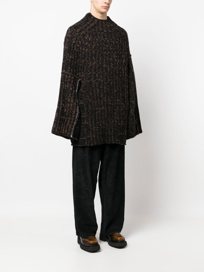 Brown Chunky Knit Sweater