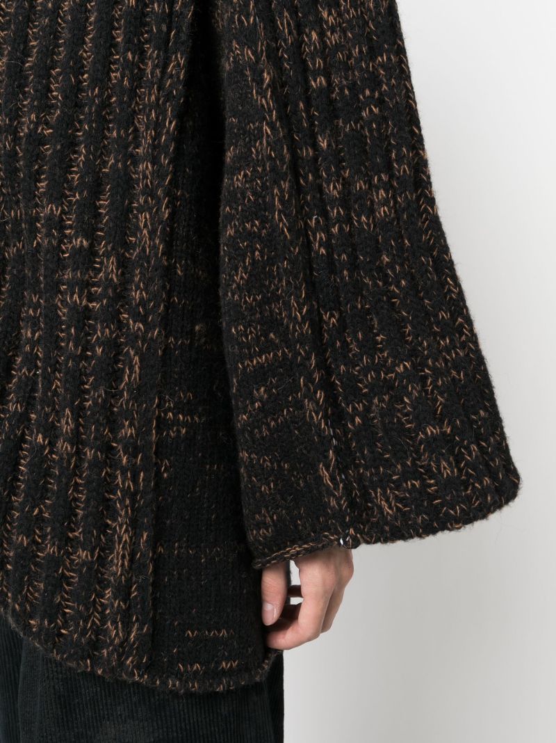 Brown Chunky Knit Sweater