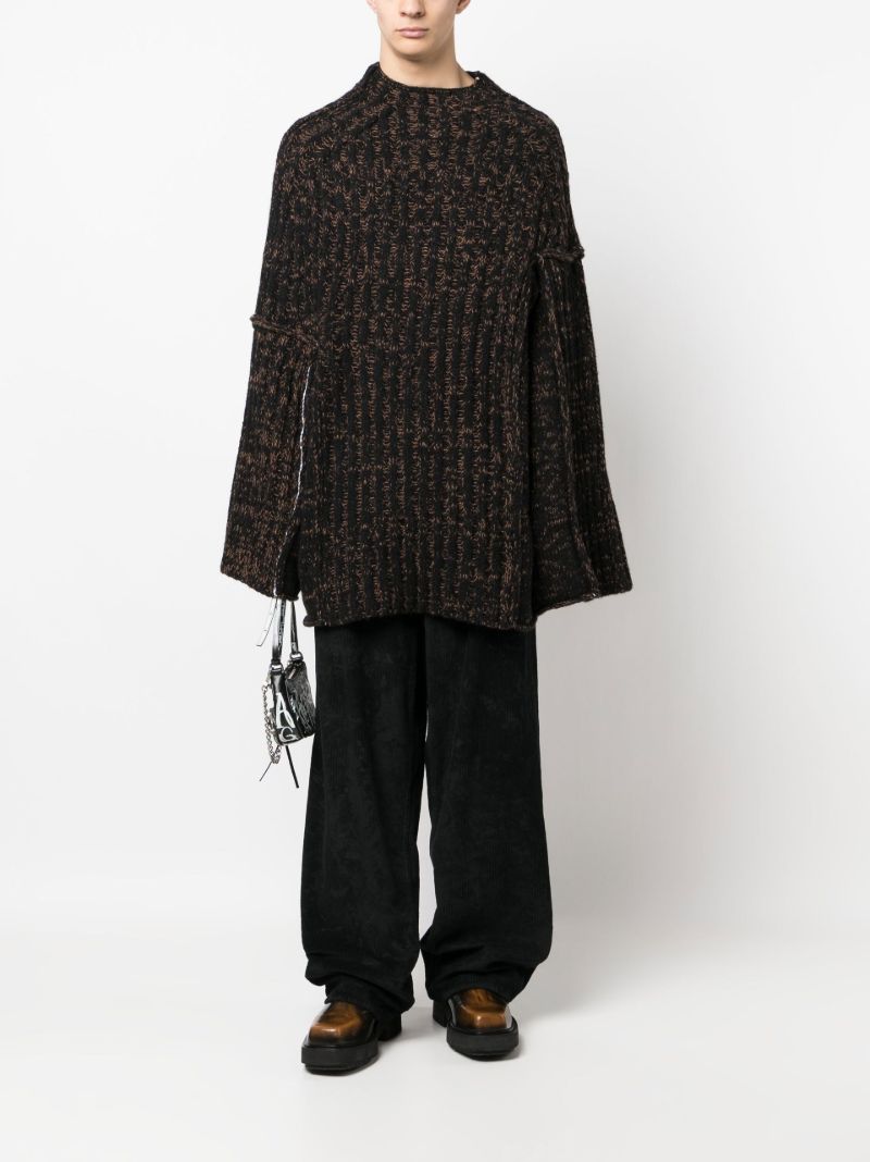 Brown Chunky Knit Sweater