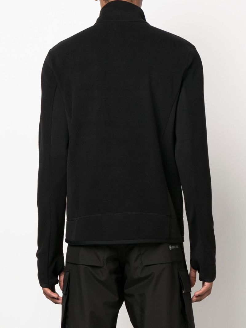 Black Half-zip Sweatshirt