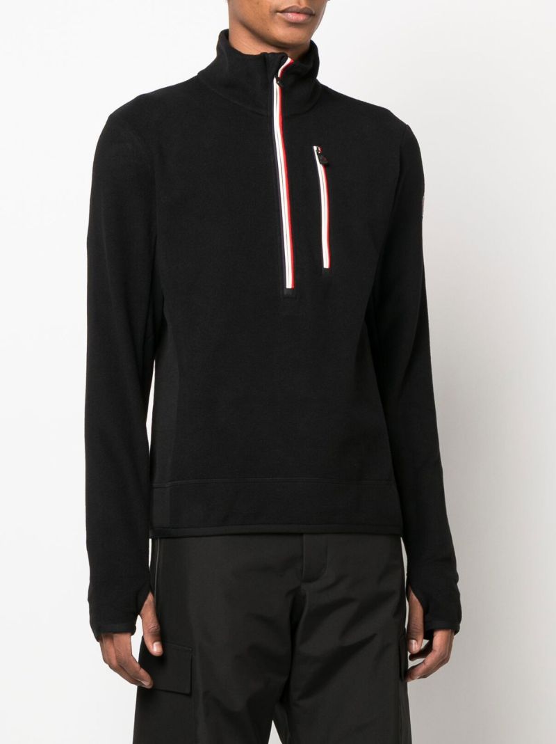 Black Half-zip Sweatshirt