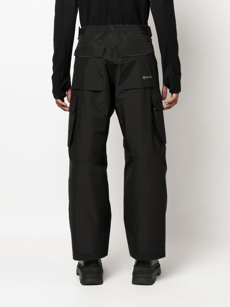 Black Cargo Pocket Ski Trousers