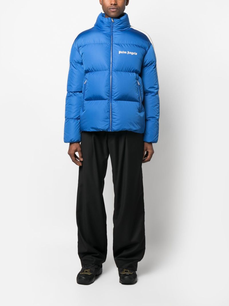 X Palm Angels Blue Rodman Jacket