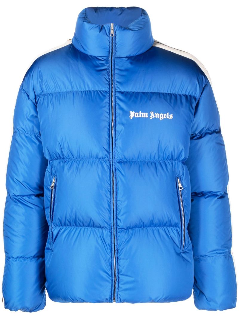 X Palm Angels Blue Rodman Jacket