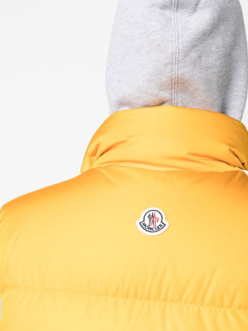 X Palm Angels Yellow Padded Gilet