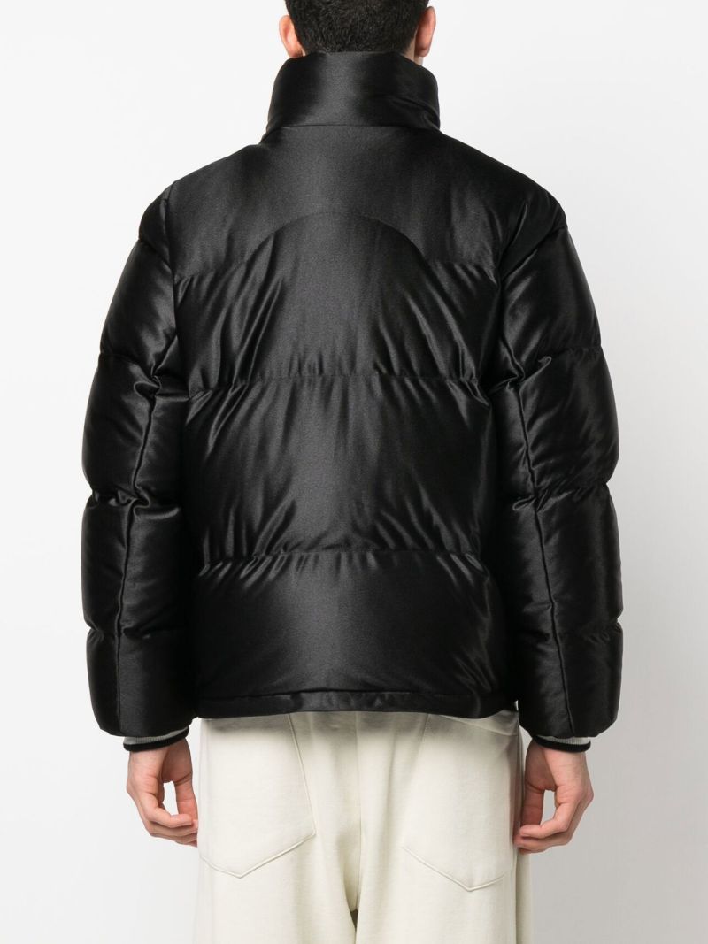 X Palm Angels Black Keon Padded Jacket