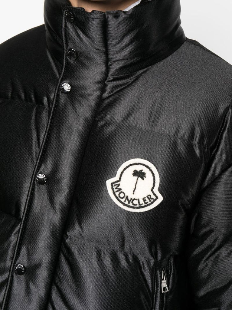 X Palm Angels Black Keon Padded Jacket