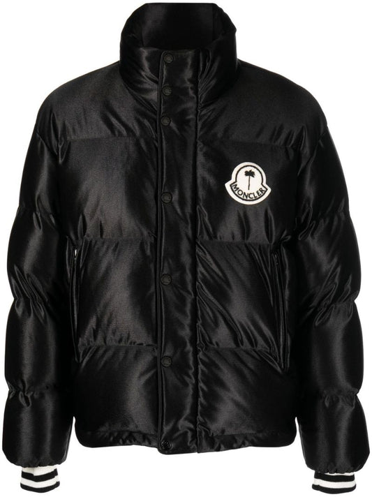 X Palm Angels Black Keon Padded Jacket