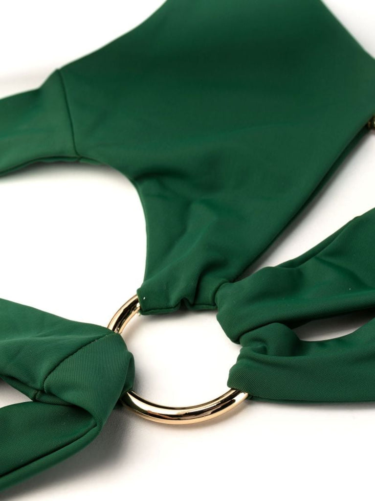 Green Sex Wax Cut Out Swimsuit
