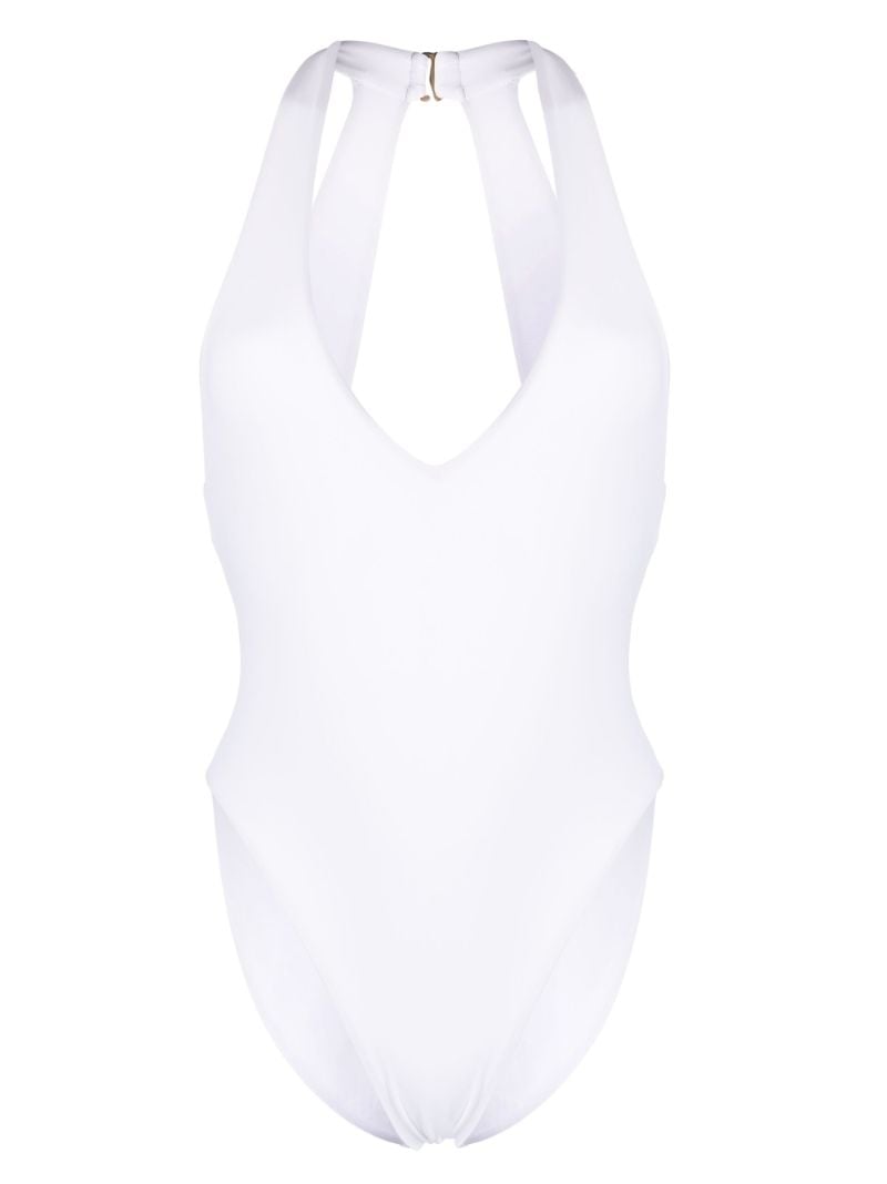 White High Sea Cut-out Swimsuit