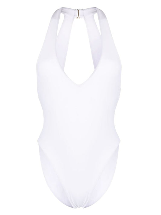 White High Sea Cut-out Swimsuit