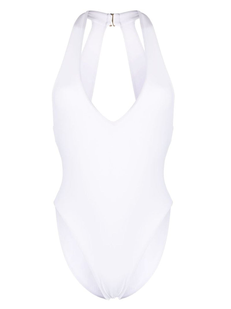 White High Sea Cut-out Swimsuit