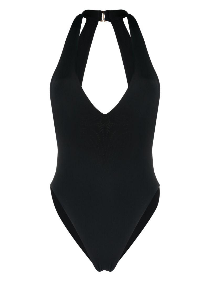 Black High Sea Cut-out Swimsuit