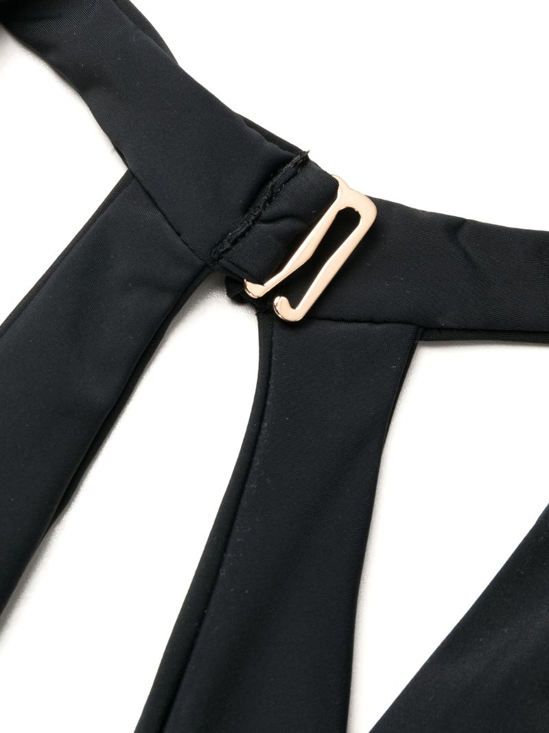 Black High Sea Cut-out Swimsuit