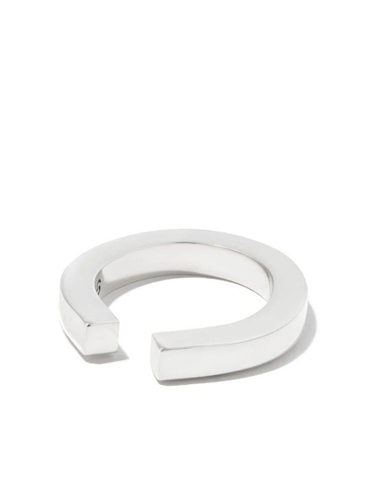 Sterling Silver Square Wire Open Band Ring