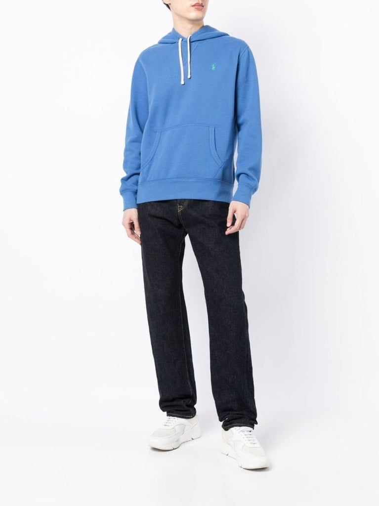 Blue Logo Hoodie