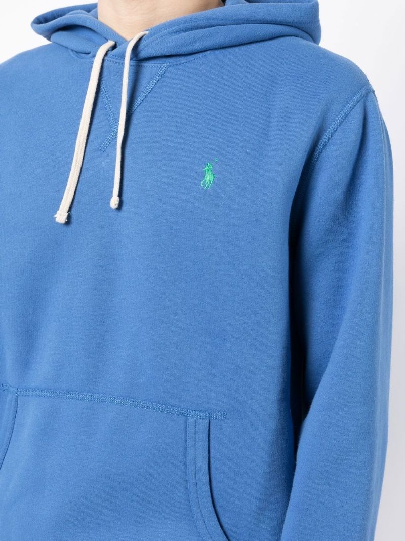 Blue Logo Hoodie