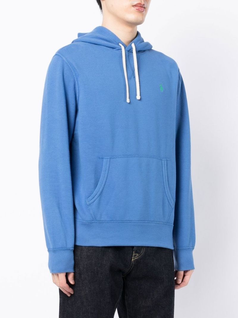 Blue Logo Hoodie