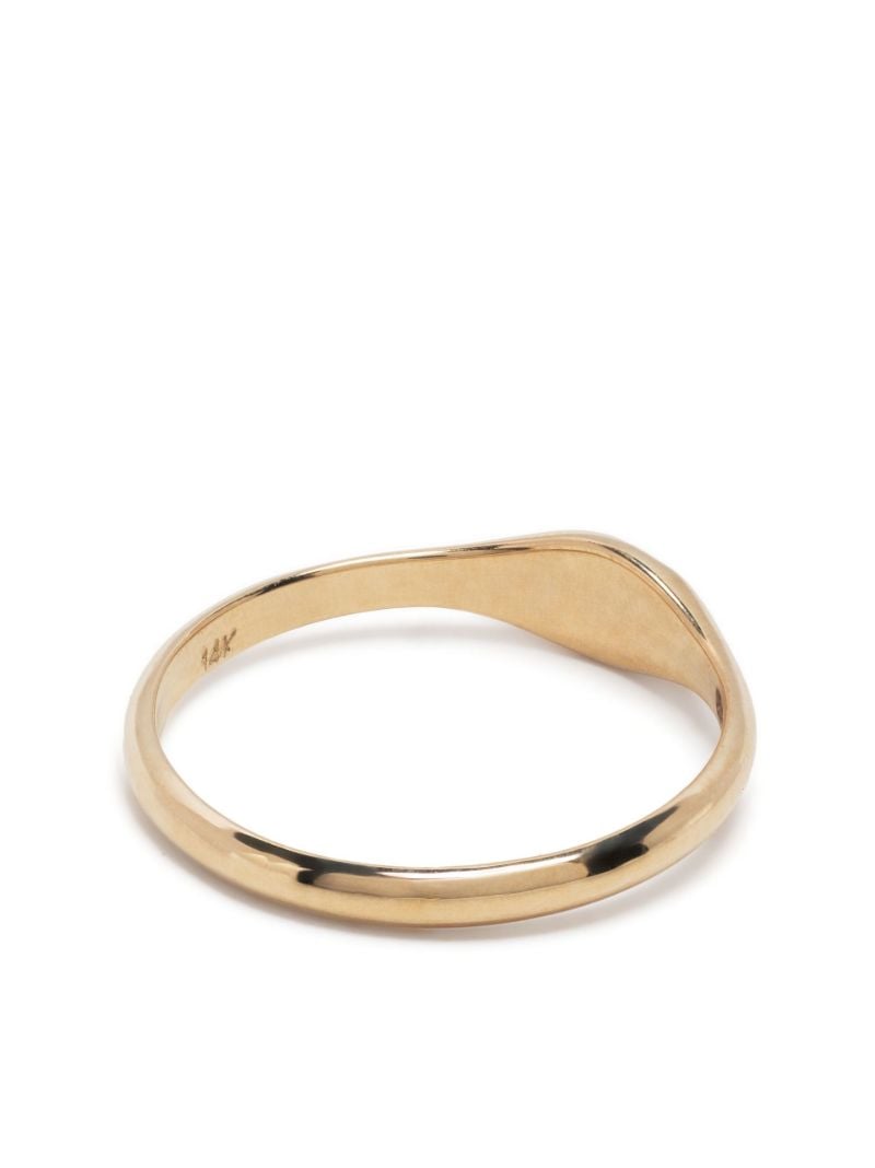 14k Yellow Gold Diamond Ring