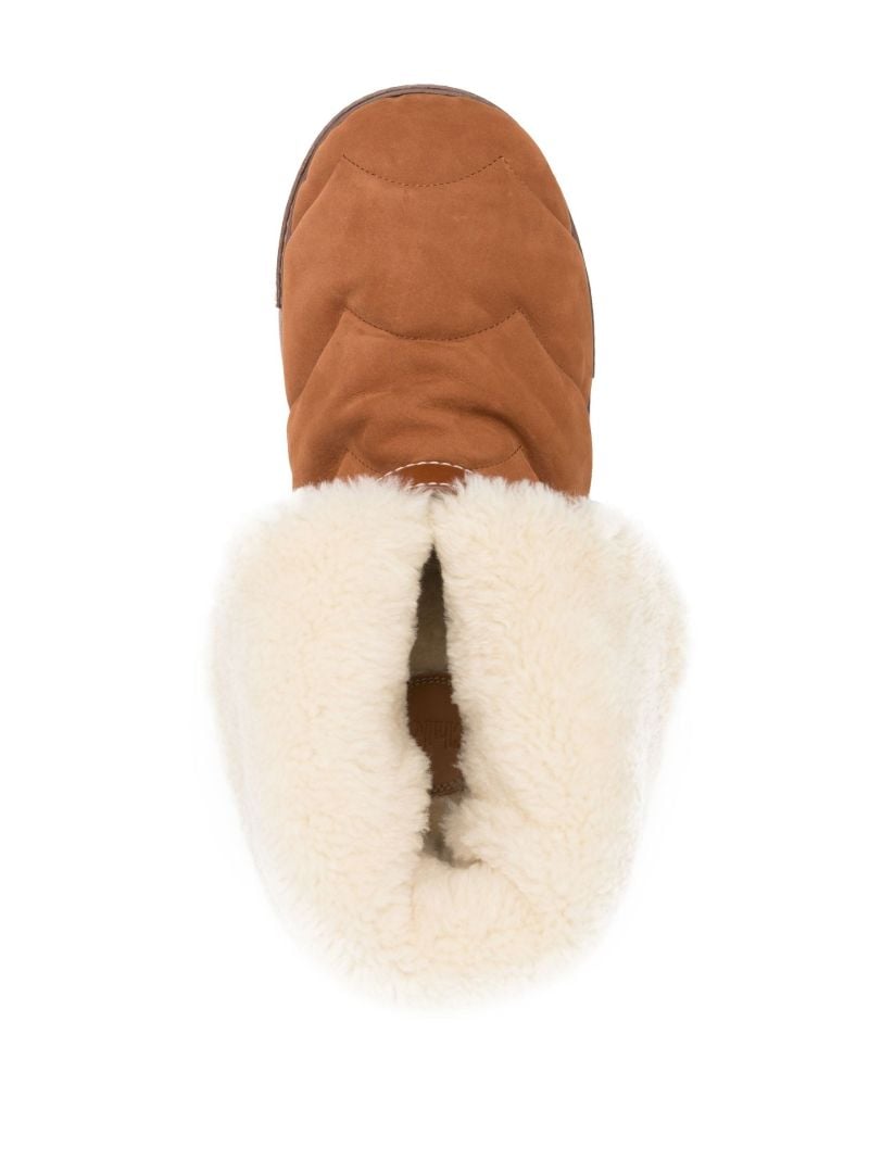 Brown Maxie Shearling Ankle Boots