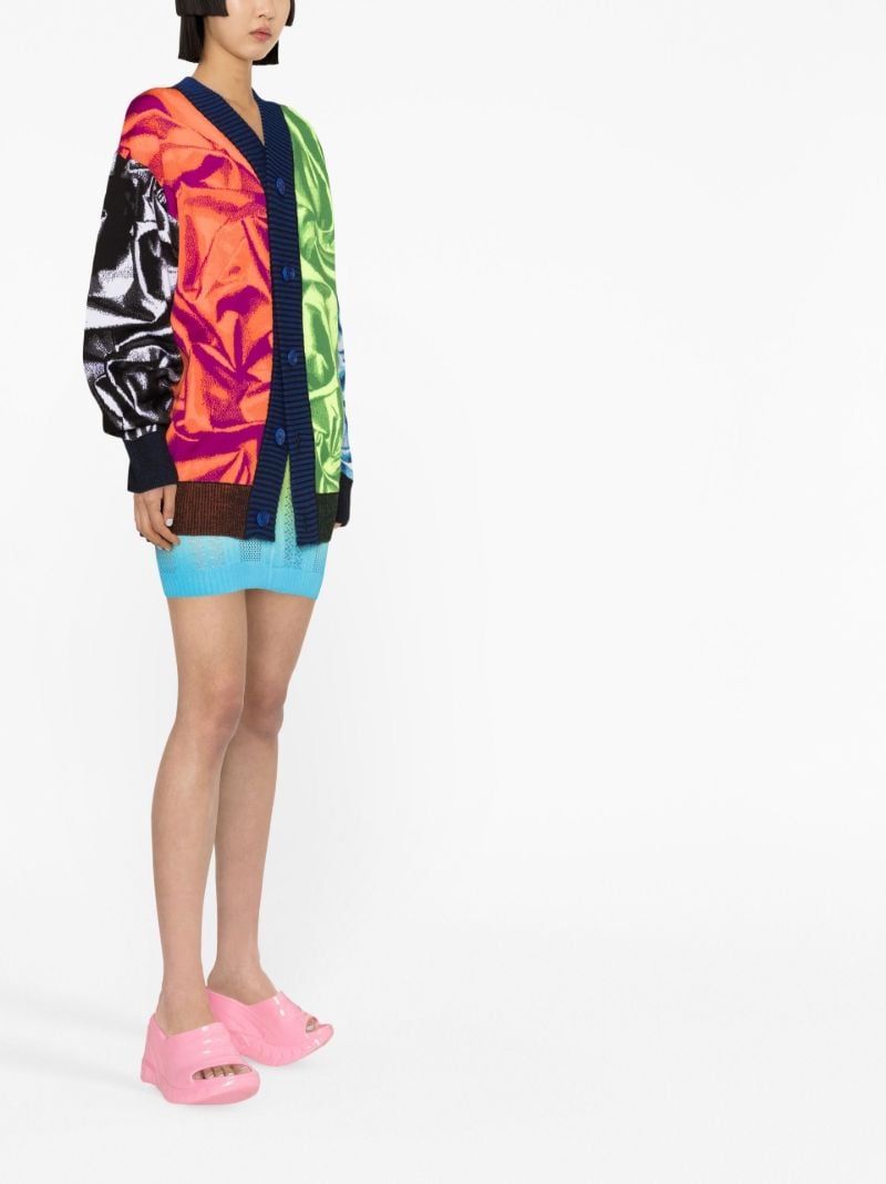 Multicolour Mood Scrunch Cardigan