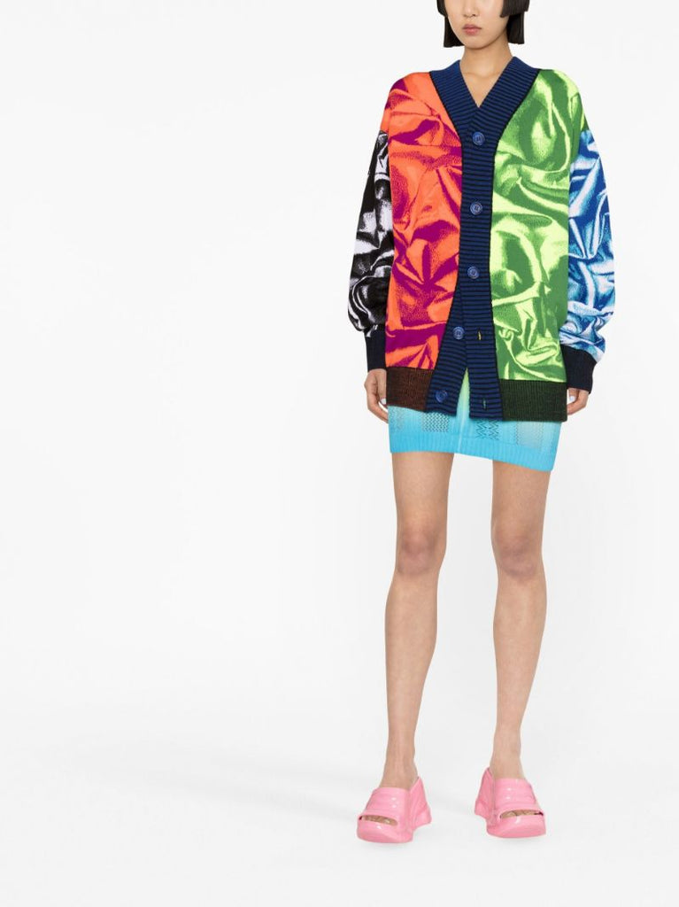 Multicolour Mood Scrunch Cardigan