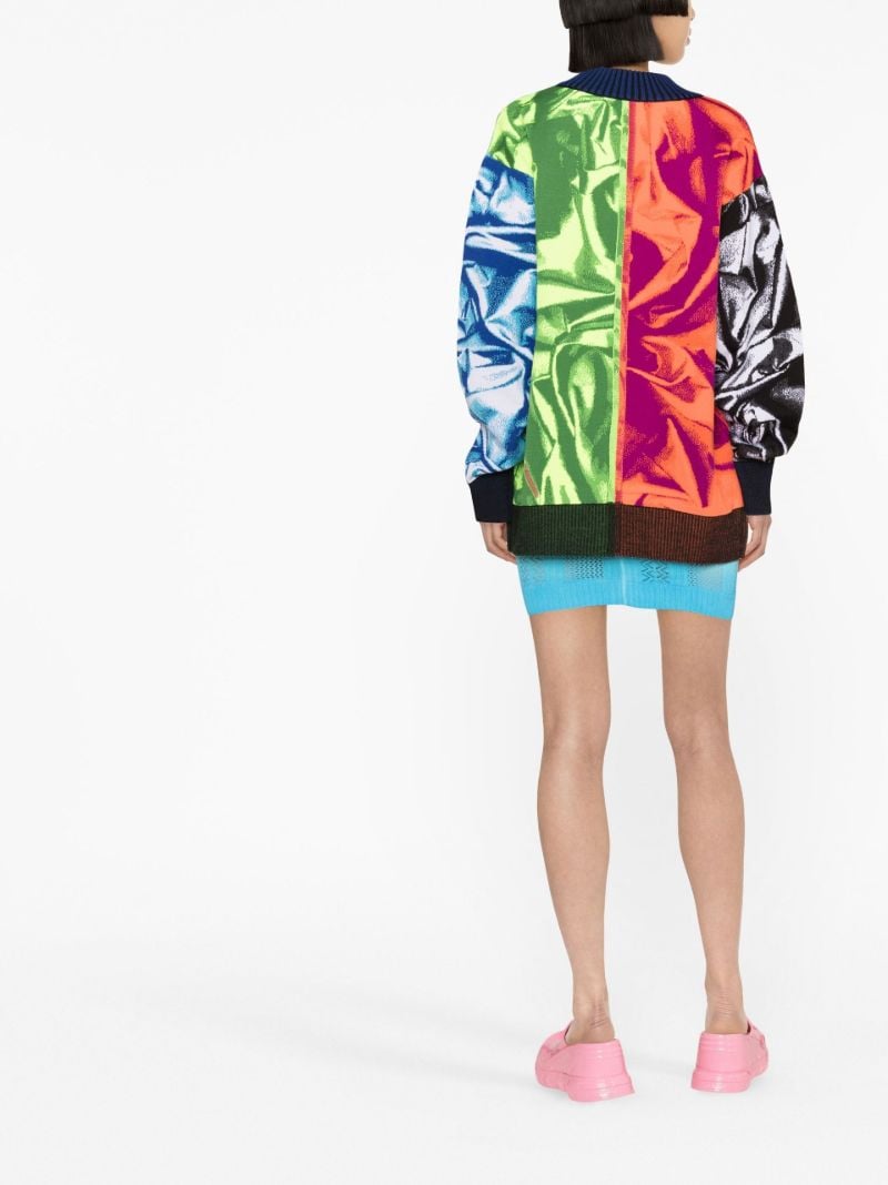 Multicolour Mood Scrunch Cardigan