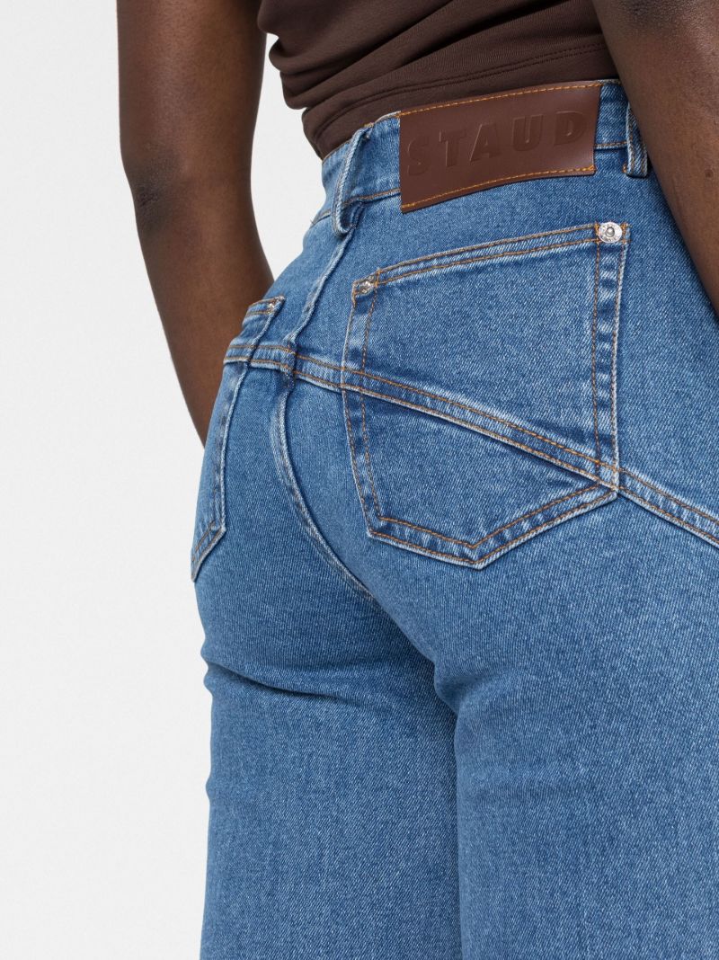 Blue Nolan Bootcut Jeans