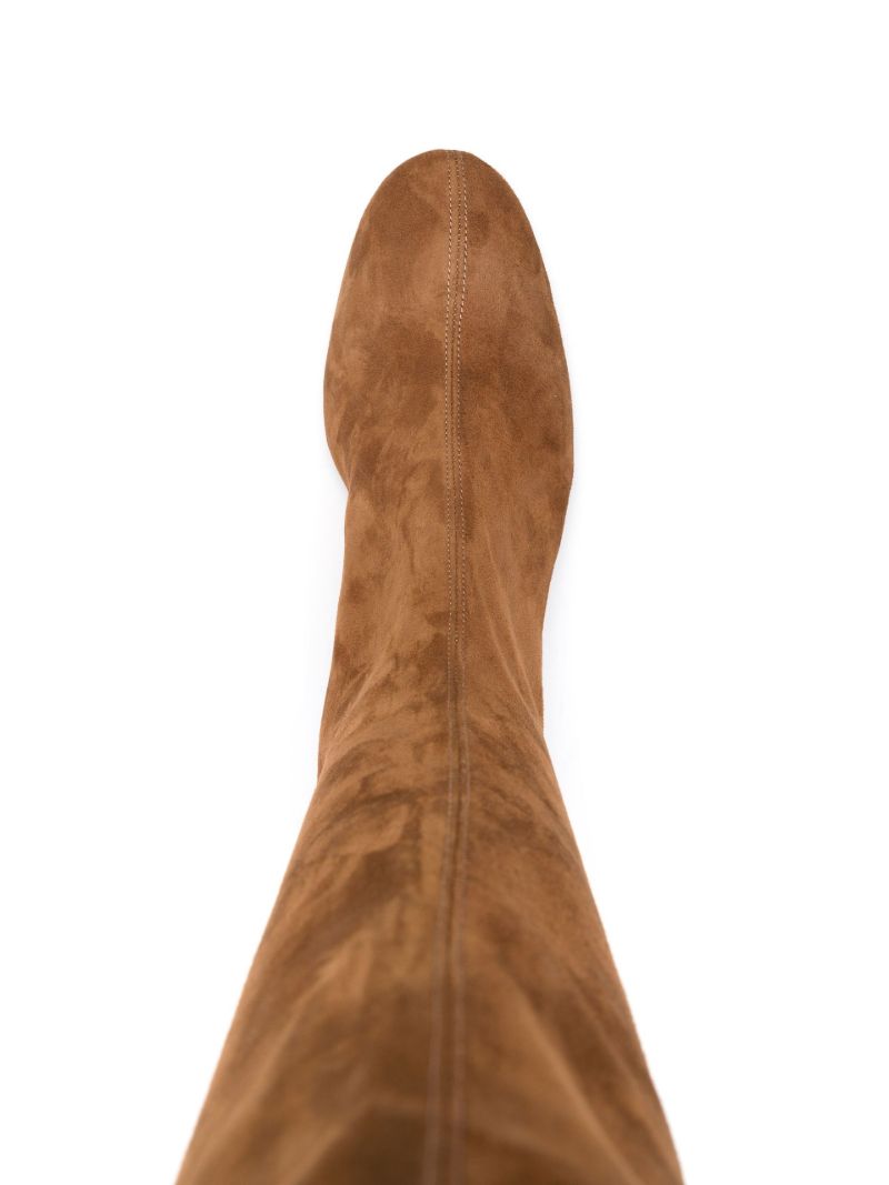Brown Saint Honore 50 Suede Knee-high Boots