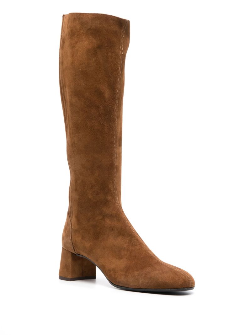 Brown Saint Honore 50 Suede Knee-high Boots