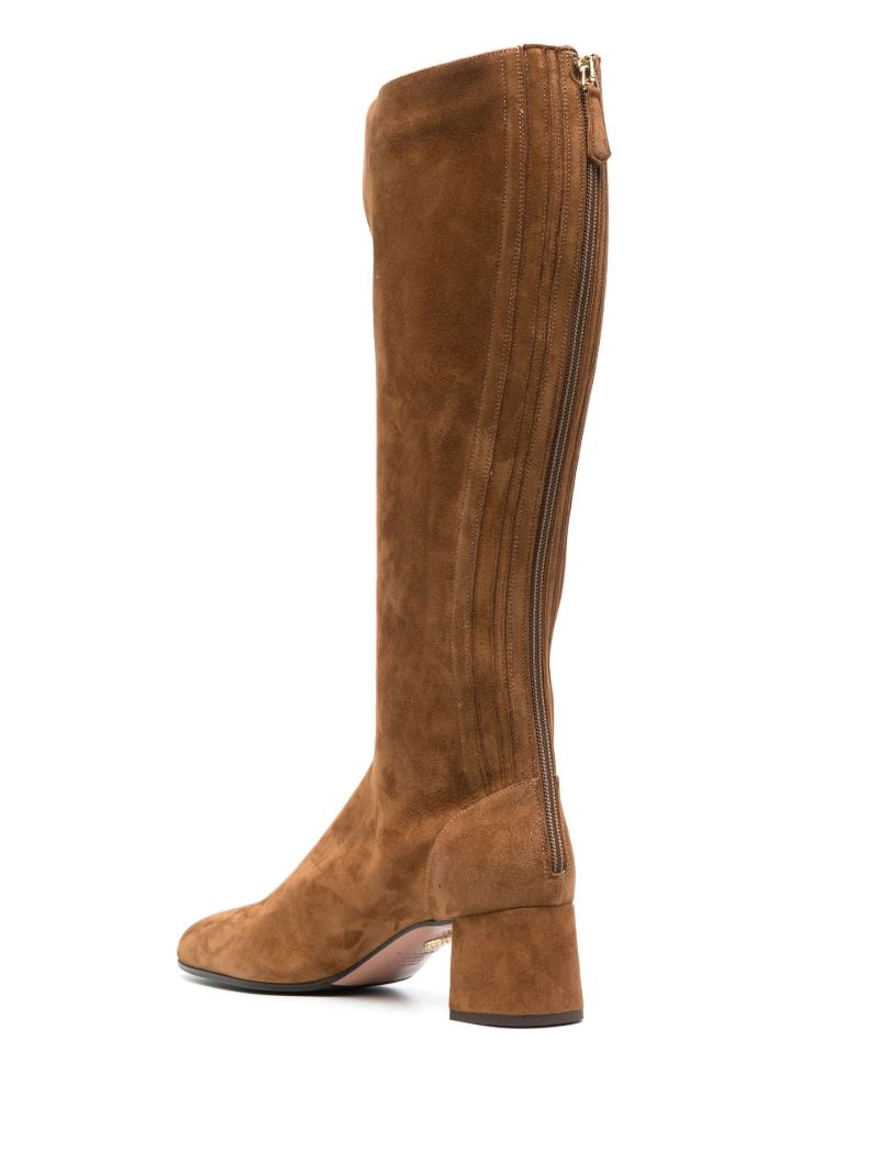 Brown Saint Honore 50 Suede Knee-high Boots