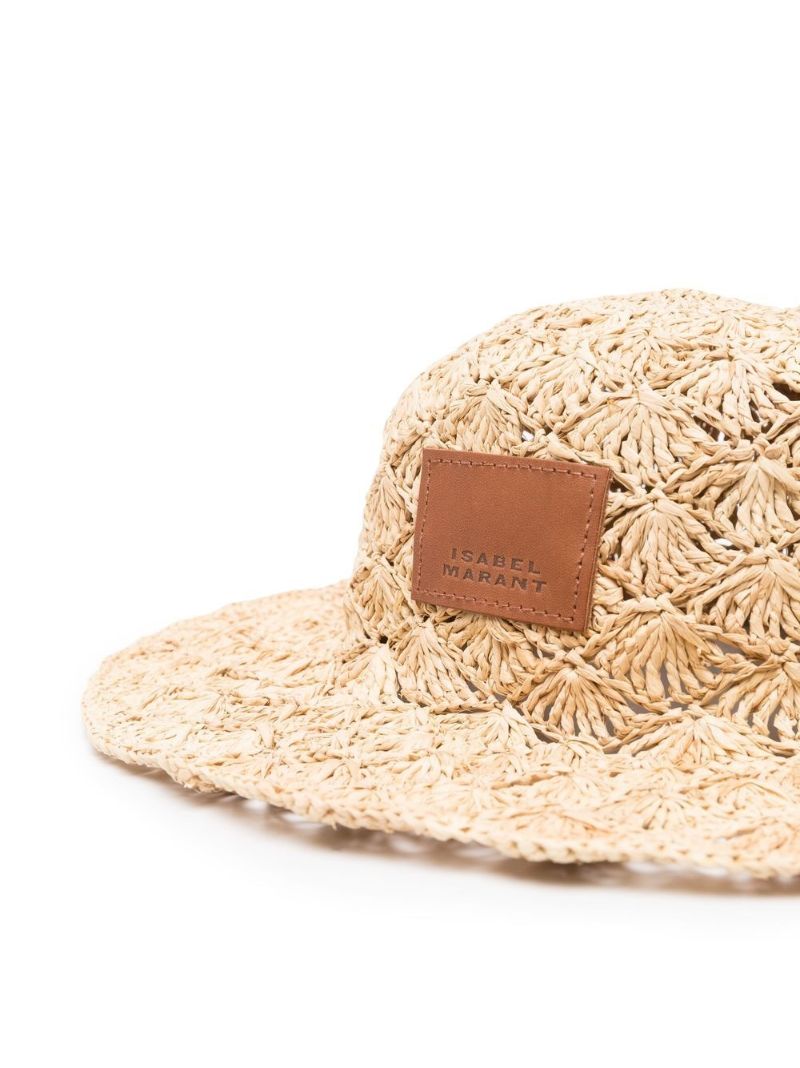 Neutral Tulum Raffia Hat